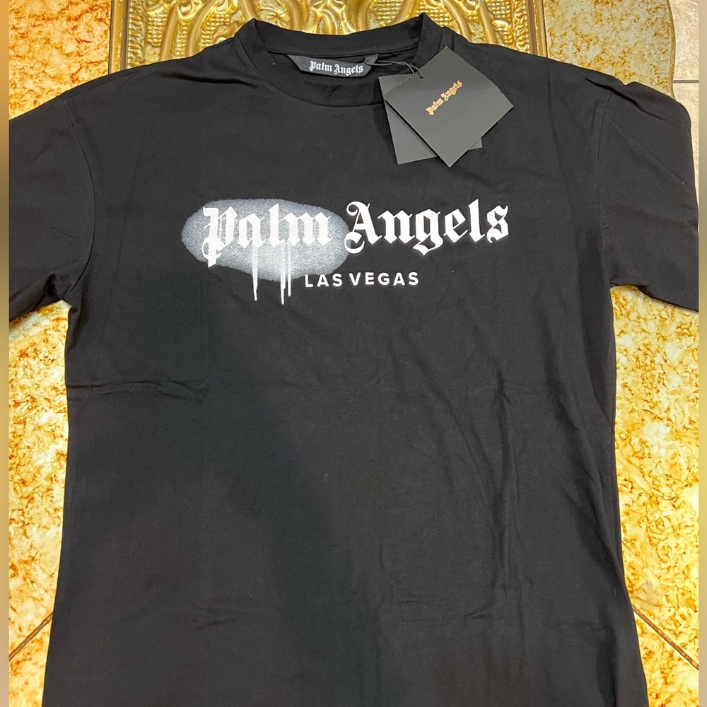 Palm Angels ‘Las Vegas sprayed tee’ size Small